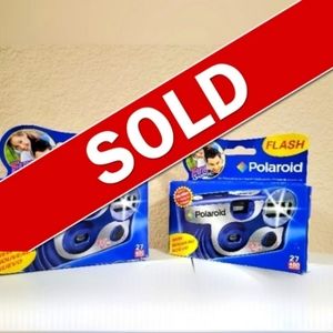 NWT_ Polaroid Disposable Camera's 27EXP